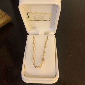 14k Gold Paperclip Chain